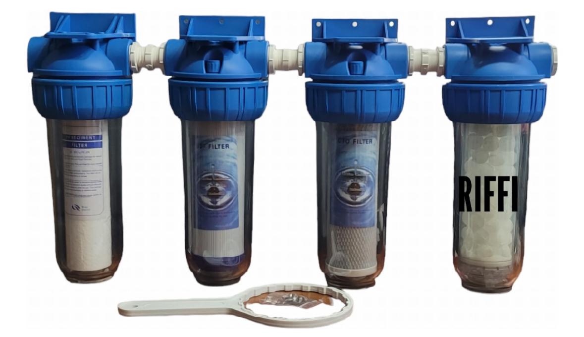 Filtro de Agua para pozo de 4 etapas
